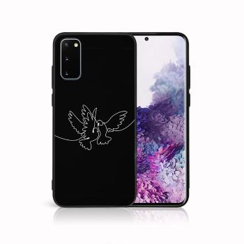 MY ART Ochranný kryt pre Samsung Galaxy S20 WHITE DOVE (195)