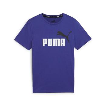 Puma  ESS+ 2 COL LOGO TEE  Tričká s krátkym rukávom Námornícka modrá