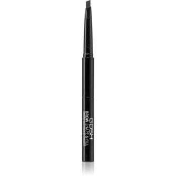 Gosh Brow Shape & Fill obojstranná ceruzka na obočie odtieň 002 Greybrown 0.5 g