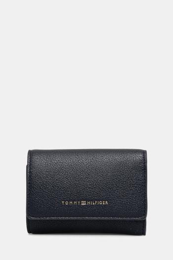 Peňaženka Tommy Hilfiger dámska, tmavomodrá farba, AW0AW17477