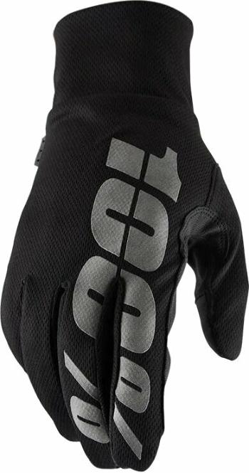 100% Hydromatic Brisker Gloves Black S Cyklistické rukavice