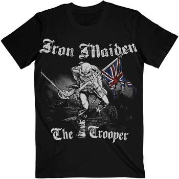 Iron Maiden Tričko Sketched Trooper Unisex Black M