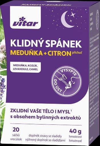 VITAR Pokojný spánok 20 vrecúšok