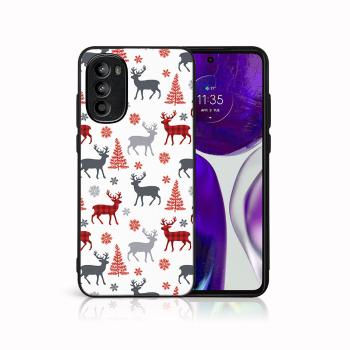 MY ART obal s vianočným dizajnom Motorola Moto G62 5G DEER (068)