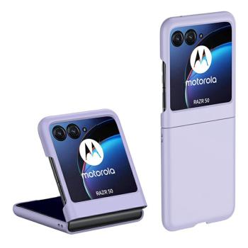 PLASTIC Ochranný plastový kryt pre Motorola Razr 60 fialový
