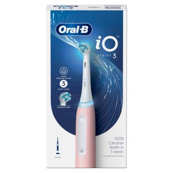 ORAL-B iO 3 Pink Elektrická zubná kefka