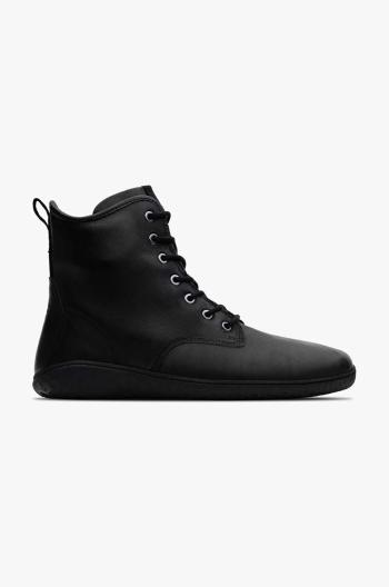 Kožená obuv Vivobarefoot SCOTT IV pánska, čierna farba, 301133
