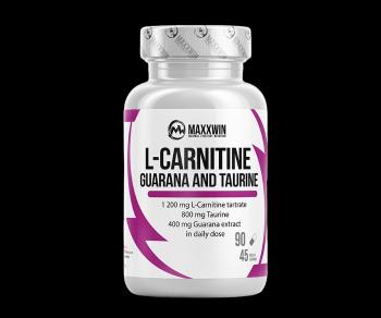 MAXXWIN L-carnitine guarana taurine 90 kapsúl