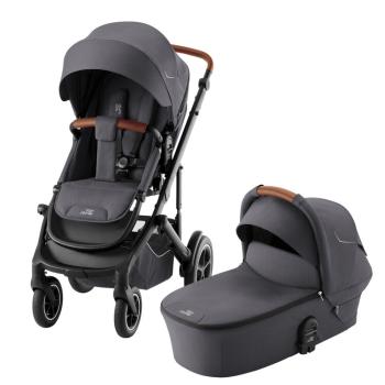 BRITAX RÖMER Set kočík Smile 5Z + hlboká vana Midnight Grey Diamond collection