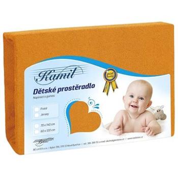 Bellatex Detské froté – 70 × 140 cm – svetlo oranžová (4411)