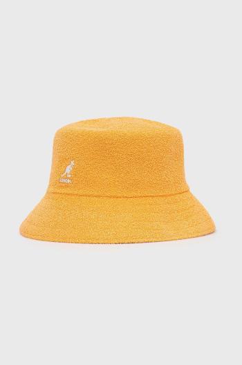 Klobúk Kangol K3050ST.WA800-WA800, oranžová farba,