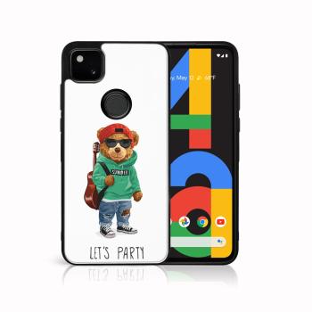 MY ART Silikónový kryt Google Pixel 4a BEAR (177)