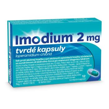 IMODIUM® 2 mg tvrdé kapsuly 12 kusov