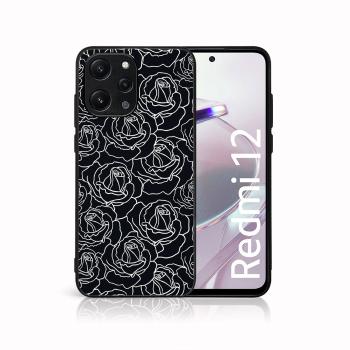 MY ART Ochranný kryt pre Xiaomi Redmi 12 ROSES (172)