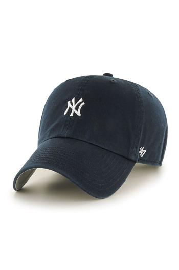 Čiapka 47 brand MLB New York Yankees čierna farba, s nášivkou