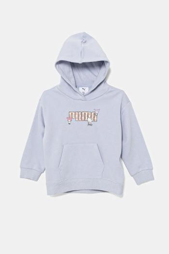 Detská mikina Puma HELLO KITTY & FRIENDS Relaxed Hoodie TR s kapucňou, s potlačou, 630063