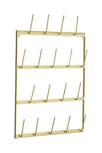 Organizátor na poháre Madam Stoltz 40 x 7 x 62 cm žltá farba