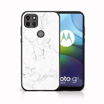 MY ART Ochranný obal Motorola Moto G9 Power -WHITE MARBLE (144)