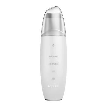 GESKE Mikroprúdová ultrazvuková špachtľa 9 in 1 (MicroCurrent Skin Scrubber & Blackhead Remover) White