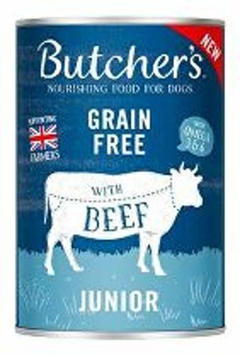 Butcher's Dog Original Junior hovädzie mäso v želé konz. 400g + Množstevná zľava