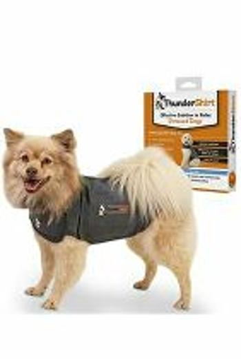 Upokojujúca vesta ThunderShirt pre psy šedá XS