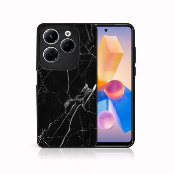 MY ART Ochranný kryt pre Infinix Hot 40 / Hot 40 Pro BLACK MARBLE (142)