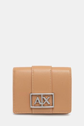 Peňaženka Armani Exchange dámska, žltá farba, XW000360 AF12039
