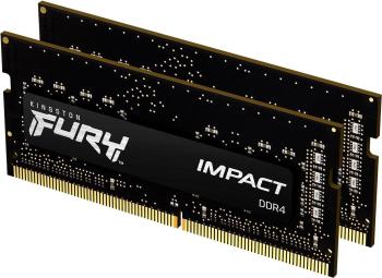RAM memória Kingston FURY SO-DIMM 32GB KIT DDR4 2666MHz CL15 Impact 1Gx8