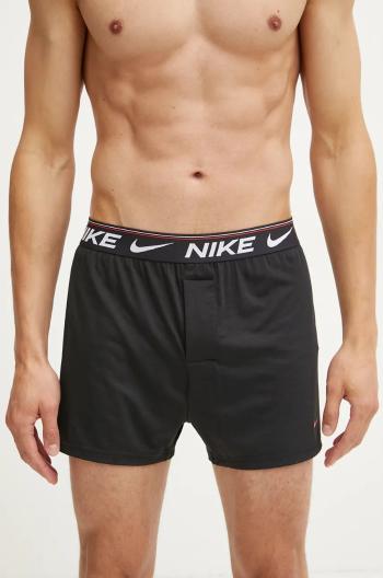 Boxerky Nike 3-pak pánske, čierna farba, 0000KE1262