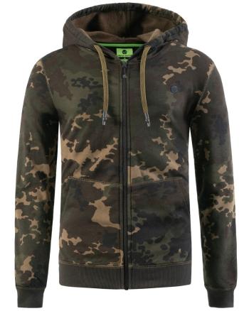 Korda mikina zip hoodie dark kamo - xxl