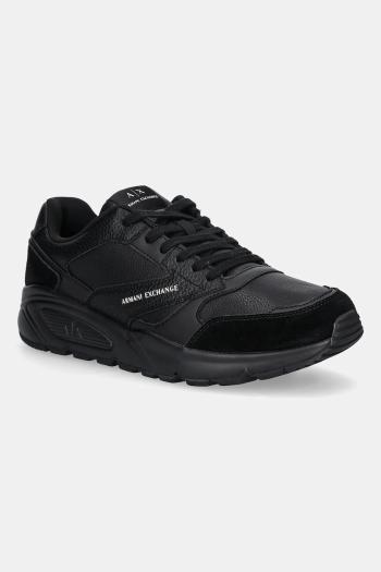 Tenisky Armani Exchange čierna farba, XM001677 AF17355 UC001