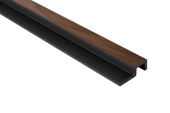 Obkladová lamela pravé ukončenie Fineza Slat Large Dark oak 270X2,3 cm SLAT03DOR