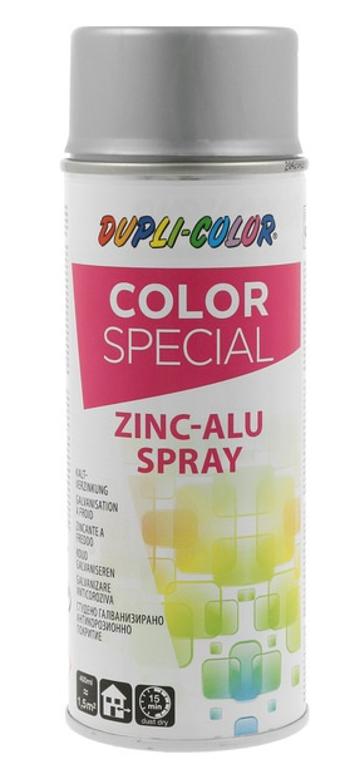 DC COLOR SPRAY ZINC-ALU - Zinkovo-hliníkový základ 0,4 L