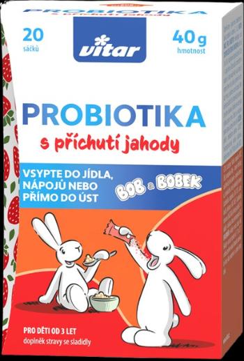VITAR Kids Probiotika Bob a Bobek 20