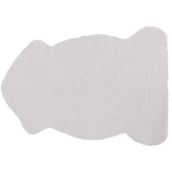 Umelá králičia koža 60 × 90 cm sivá UNDARA, 295193 (beliani_295193)