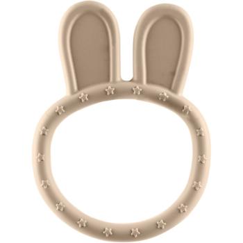 Zopa Silicone Teether Rabbit hryzadielko Sand Beige 1 ks