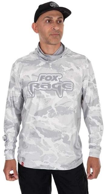 Fox Rage Tričko UV Hooded Top Light Camo S