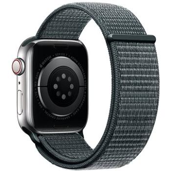 Eternico Airy na Apple Watch 38 mm/40 mm/41 mm  Aquamarine Blue and Gray edge (AET-AWAY-AqBlG-38)