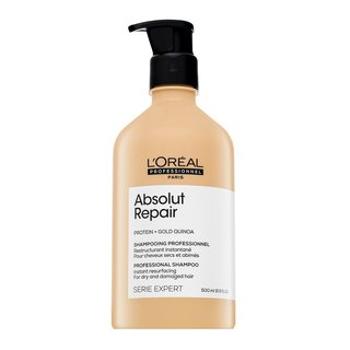 L´Oréal Professionnel Série Expert Absolut Repair Gold Quinoa + Protein Shampoo vyživujúci šampón pre veľmi poškodené vlasy 500 ml