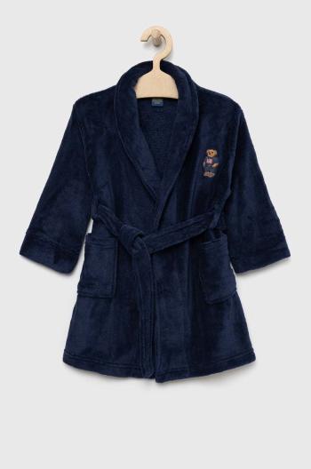 Detský župan Polo Ralph Lauren tmavomodrá farba