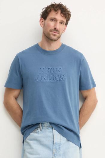 Bavlnené tričko Pepe Jeans DARIUS TEE pánske, s nášivkou, PM509723