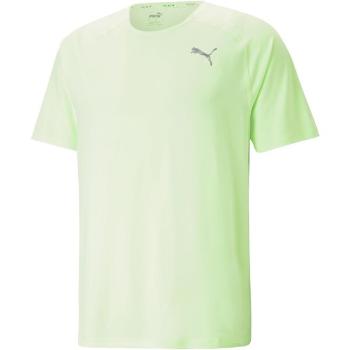 Puma RUN CLOUDSPUN SS TEE Férfi póló, világoszöld, méret XXL