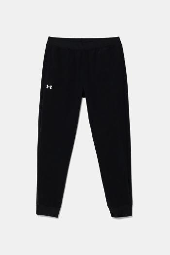 Detské tepláky Under Armour Rival Woven Jogger čierna farba, jednofarebné, 1384207