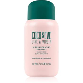 Coco & Eve Like A Virgin Super Hydrating Shampoo hydratačný šampón na lesk a hebkosť vlasov 70 ml