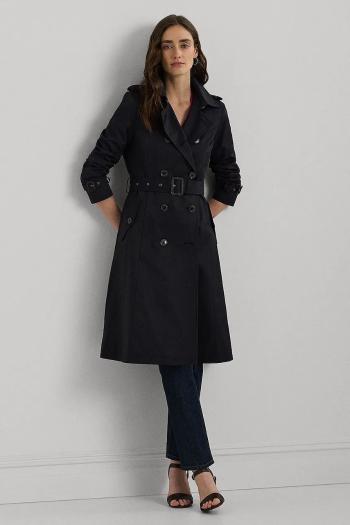 Kabát Lauren Ralph Lauren tmavomodrá farba, 297951255