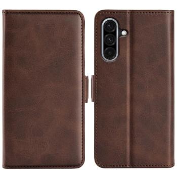 SIDE Peňaženkové puzdro pre Samsung Galaxy A36 tmavohnedý