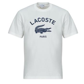 Lacoste  TH2733  Tričká s krátkym rukávom Biela