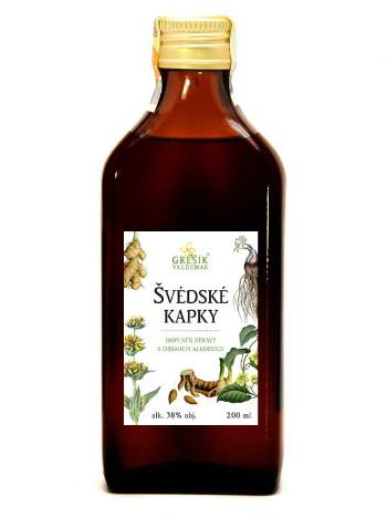 Švédske kvapky 200 ml