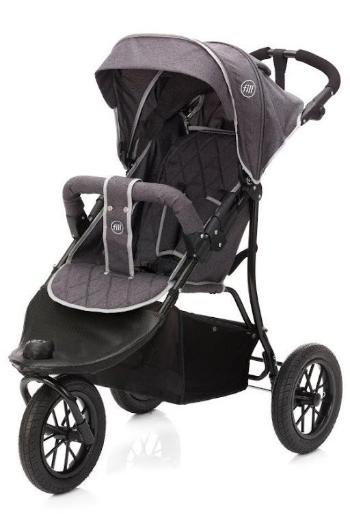 Babakocsi Fillikid Jogger DarkGrey Melange