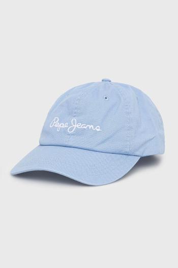 Bavlnená čiapka Pepe Jeans Lucia Cap s nášivkou